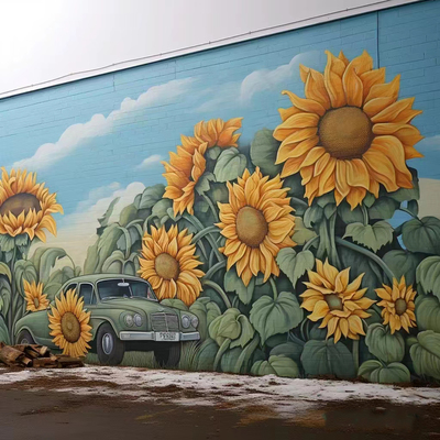 河池墙绘手绘墙壁画涂鸦工作室