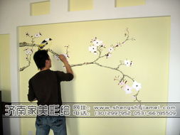 济南家美手绘墙公司