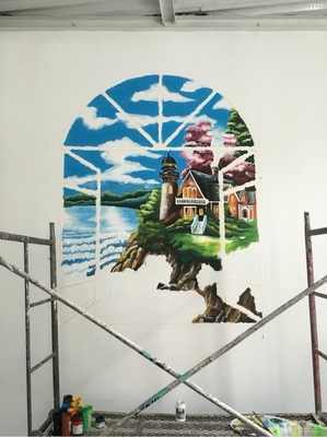 创意手绘墙画