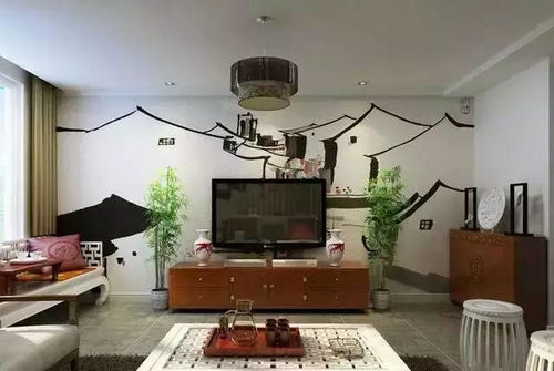 还在贴墙纸么 你out了,现在流行手绘墙
