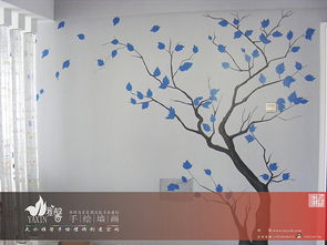 天水雅馨手绘墙与艺构装饰公司合作承接手绘项目