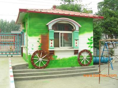 3D手绘墙画图片与墙体画购买指南