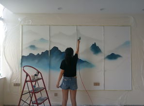 墙绘、手绘墙与银箔画的艺术前景探析