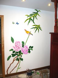 《交换空间》点亮家居 安庆艺久82手绘墙的艺术之旅与城市印记